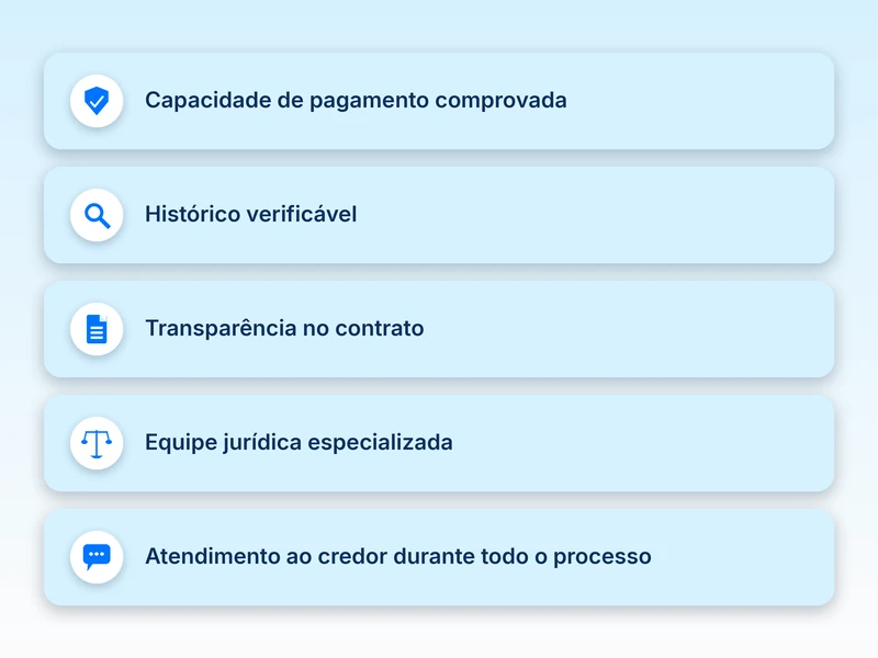 5 critérios para escolher empresa que compra precatório judicial