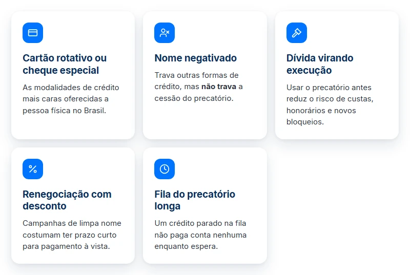 Cinco situações em que usar precatório para pagar dívidas costuma compensar